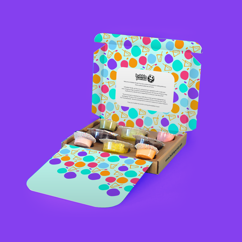 Ecommerce Packaging for a bubble tea making kit Design by KeyzStudio®