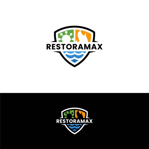 Restoration Company Branding. Design by ekhodgm