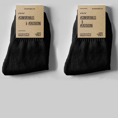 Product label contest entry by Cláudia Simões