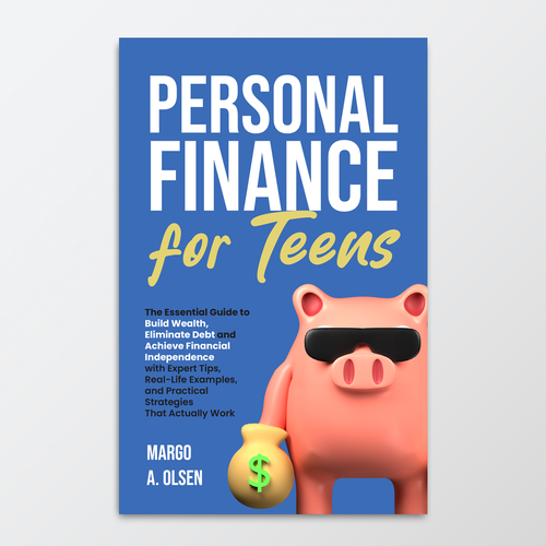 Cover design for a book about personal finance that will appeal to Gen Z Design by Lala_