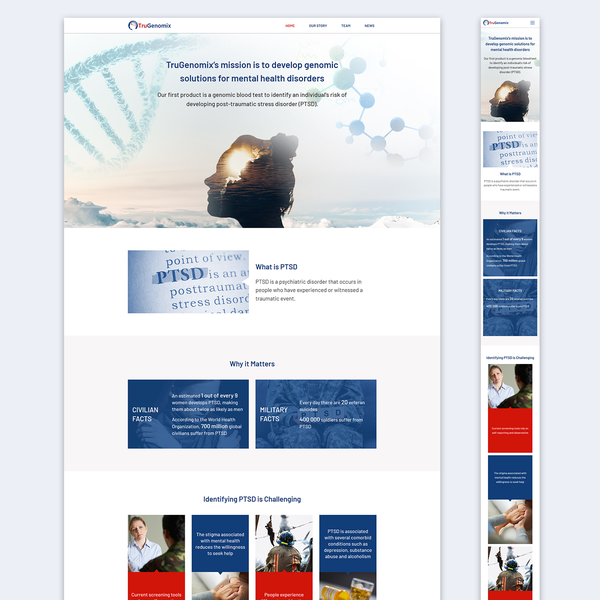 Design & Development of TruGenomix.com