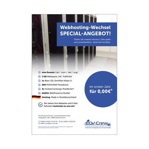 Postal, flyer o impreso propuesta en el concurso por seiagency