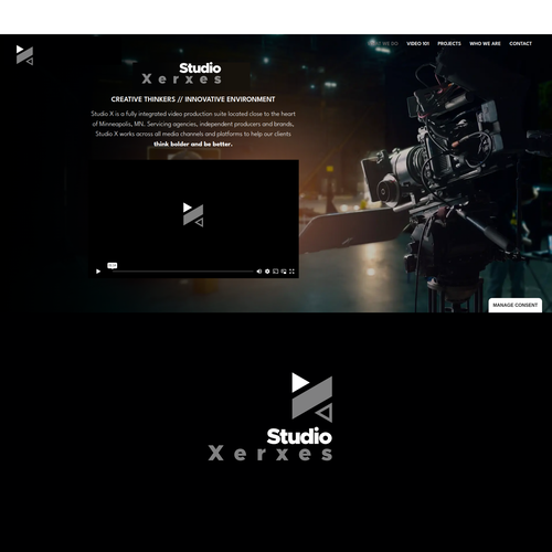 Design an impactful and creative logo and develop a brand guide for our video production company Design by © iden.T.T.