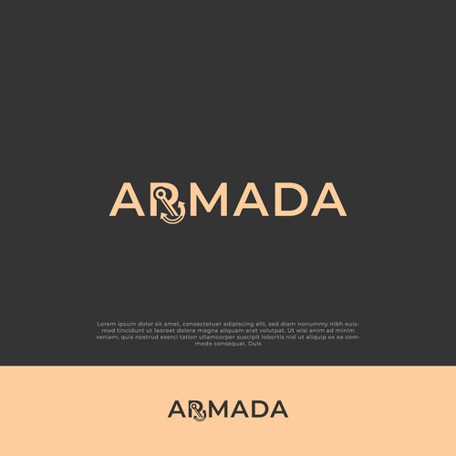 Armada Management Logo Design Design by MisterR