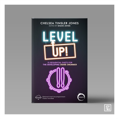 Level Up! book cover Design by ash_two