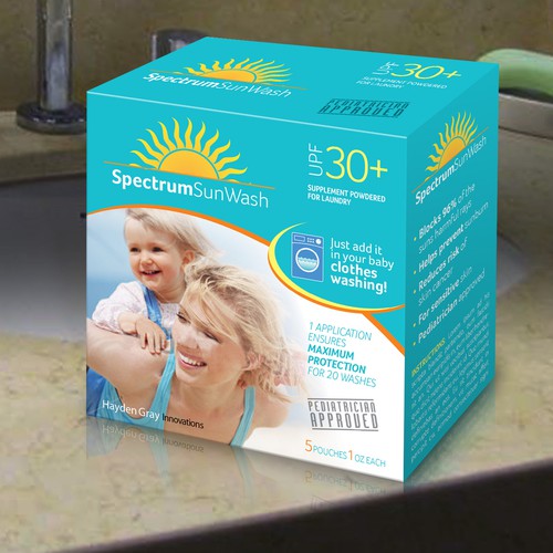 Create unique Sun Care packaging for children Design by Sonia Maggi