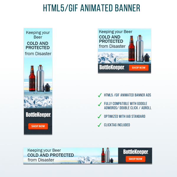 Banner Ads for BottleKeeper