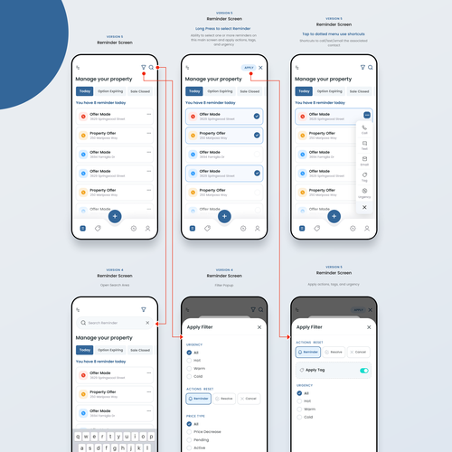 Help us modernize and simplify our reminders interface! Design by A N S Y S O F T