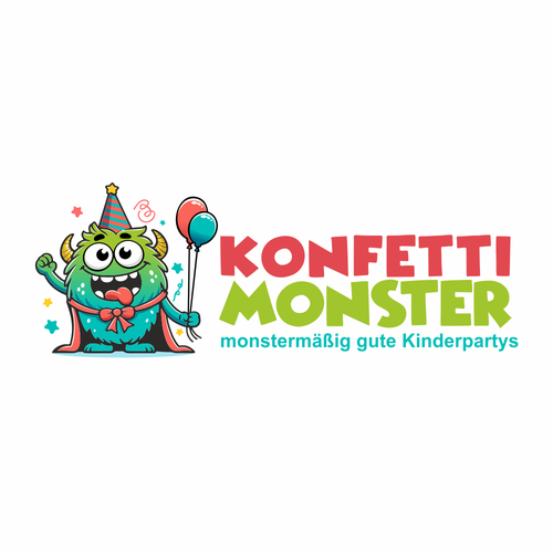 we need a fun logo for a kids party company Design by VictoryBlue