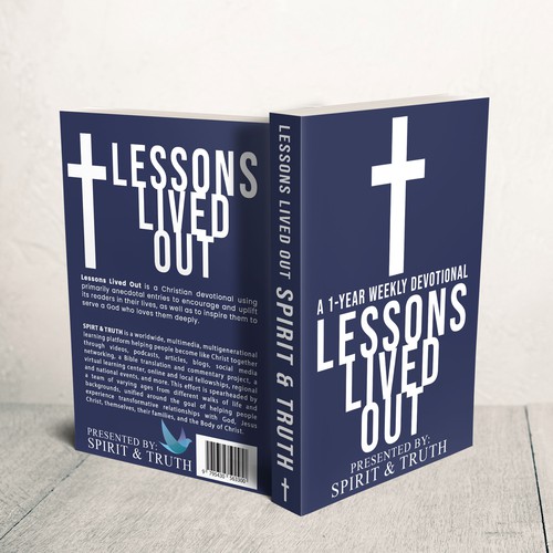 We need a captivating cover for our 1-year Devotional! Design by Zahari Studio