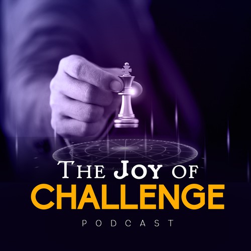 Joy of Challenge Podcast Cover Design by NS Creative