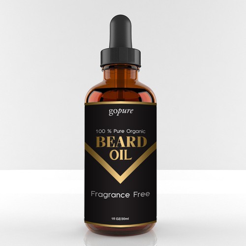 Create a High End Label for an All Natural Beard Oil! Réalisé par Shark1@