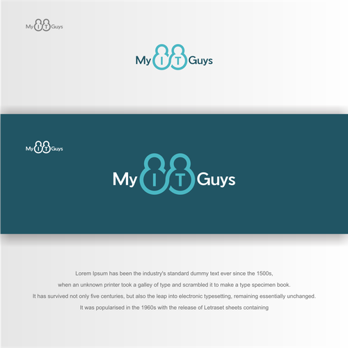 "My IT Guys"; Need Strong and Friendly Logo and Brand Guide! Design by Nuha alisha