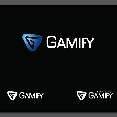 Gamify - Build the logo for the future of the internet.  Design by L.H. design