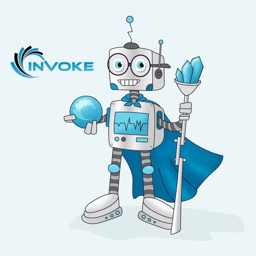Design a Technology Wizard character for marketing a tech company Design by Sevi_Designer⚡⚡
