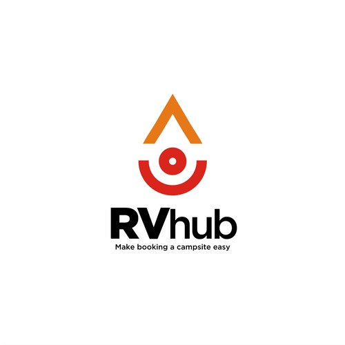 RV Hub, a campsite booking company Design by Warnaihari