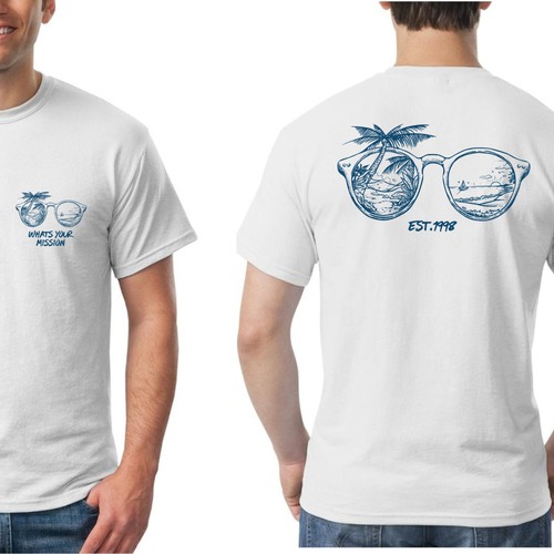 Design a cool surf style t-shirt for adventure company Diseño de BRTHR-ED