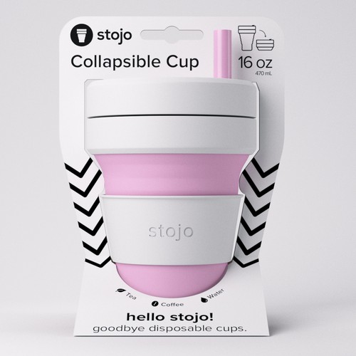 Hello stojo! goodbye disposable cups. help us fight disposable culture., Product packaging contest