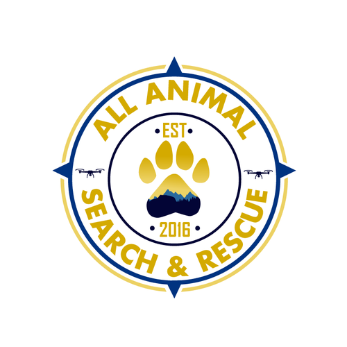 Brand refresh for an animal search and rescue group Design by Patricia229