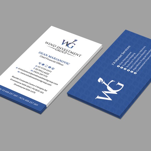 Business Card Design For New Company Visitenkarte Wettbewerb - 