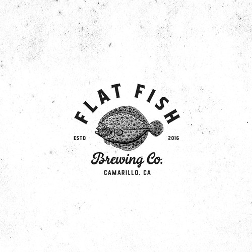 Flat Fish Brewing Company Design by lindt88