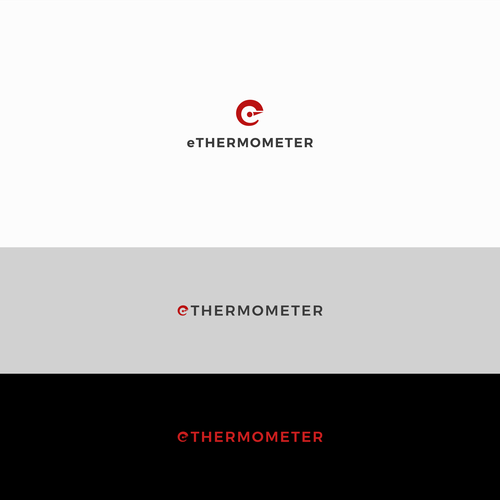 コンペ「eTHERMOMETER needs a Brand Logo for our New Product」のデザイン by justoneueさん 