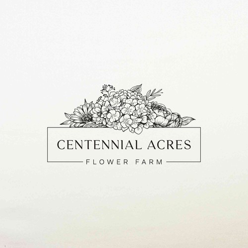 Flower farm looking for inviting logo Design by desi9nart