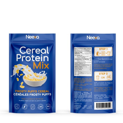 SIMPLE Yet FUN Pouch Design for On-The-Go CEREAL Design von Dimario Moretti