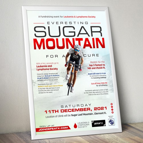 Leukemia & Lymphoma Society fundraising event Design by 123Graphics