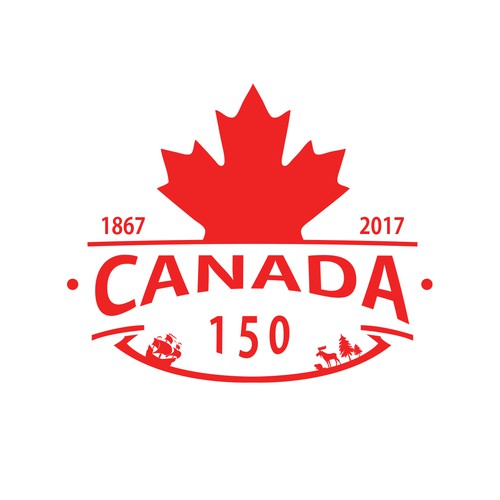 Community contest: Design Canada’s 150th birthday logo! Diseño de METRODESIGN99