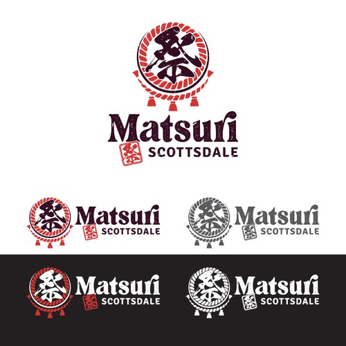 Logo for a Japanese Restaurant with a Rooftop Bar Design by raven09