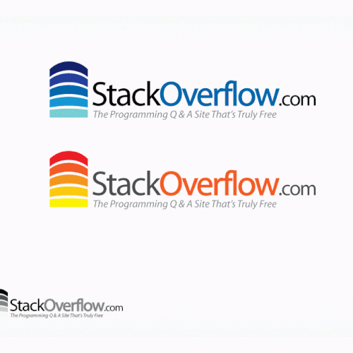 logo for stackoverflow.com Design por LJK