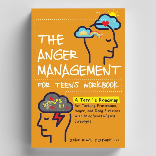 Awesome book cover to help teens rock at life! Design by elQue.design