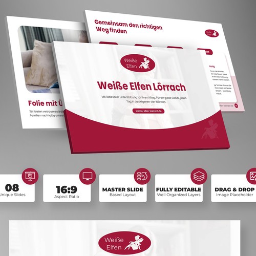 PowerPoint template contest entry by SN Asha