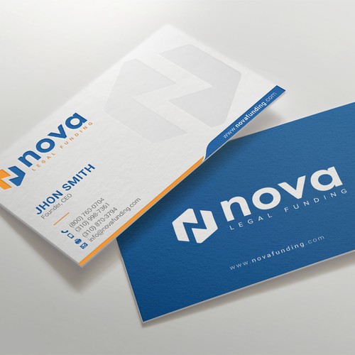 Design a Print Material (Biz Card, Letterhead, Letter) for Legal Funding Company Design by kaylee CK