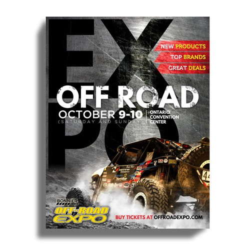 Off-Road Expo poster Design by Mr.TK