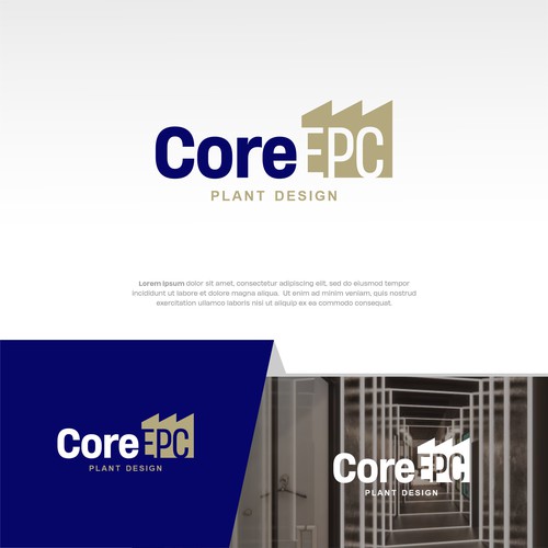 Core EPC (engineering firm logo) Design by idz.kreativ