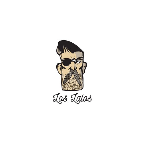 Argentinian Mexican gang boss retires to start a food gang -- needs fun cartoon logo! Design by curious goat