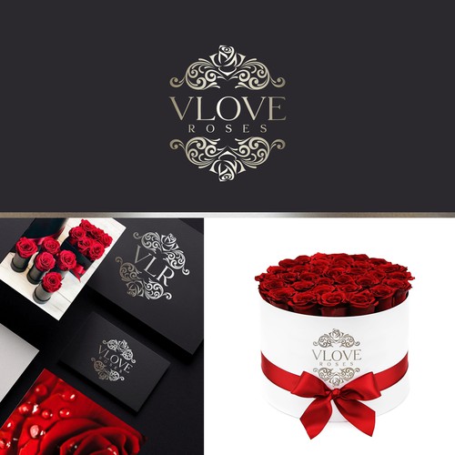 Luxury Real  Roses startup needs logo Design by T-Design