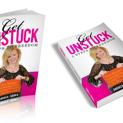 Book cover for Andrea Ivanka  Design by line14