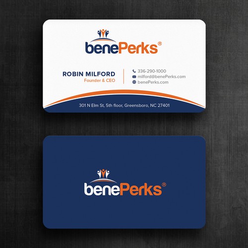 Biz Cards for fast growing company Design by Felix SH