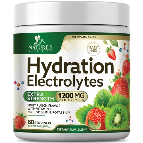 Hydration Electrolytes Design Needed for Nature's Nutrition Design by Black-Pepper