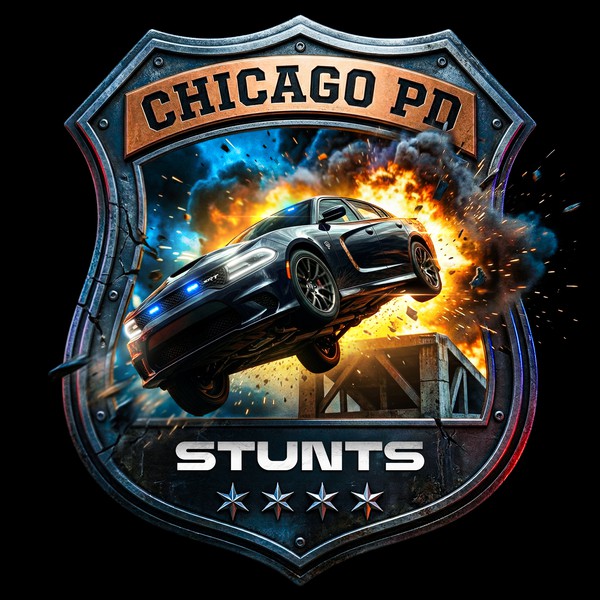 Chicago PD Stunts T-short design