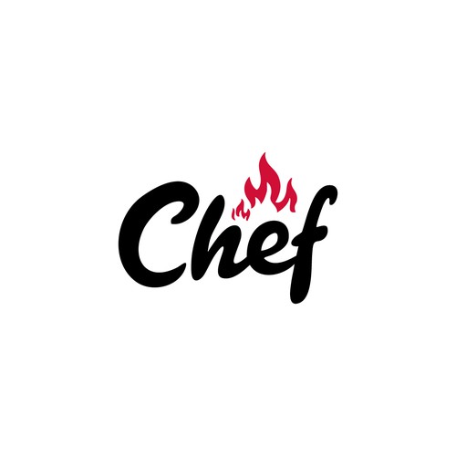 "CHEF": Food & Cooking Social Media Logo Design by Rainbow@sky