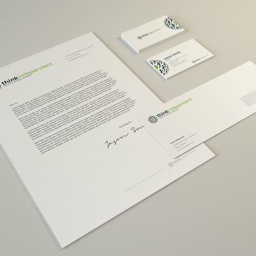Create a logo capturing the essence of Independence Design by See7