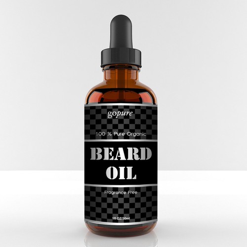 Create a High End Label for an All Natural Beard Oil! Design by Shark1@