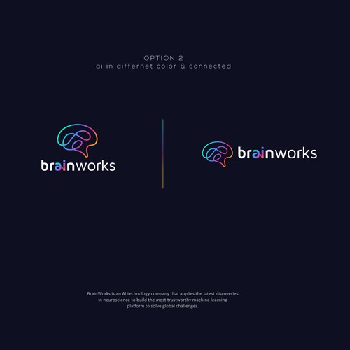 Design a logo for BrainWorks - a new AI company! Design by dotillusion