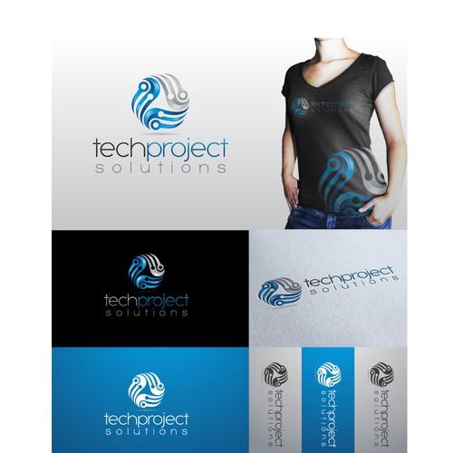 New logo wanted for TechProjectSolutions.com Réalisé par Fierda Designs