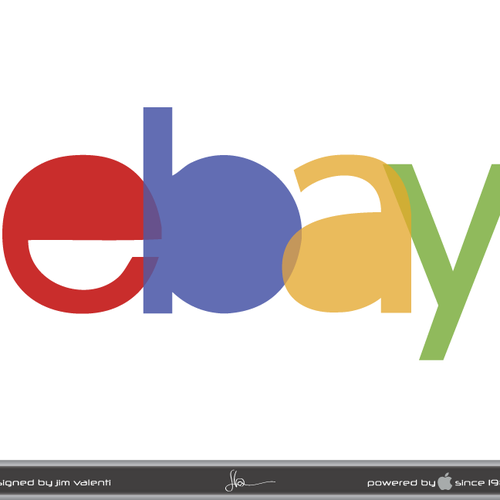 99designs community challenge: re-design eBay's lame new logo! デザイン by jimvalenti