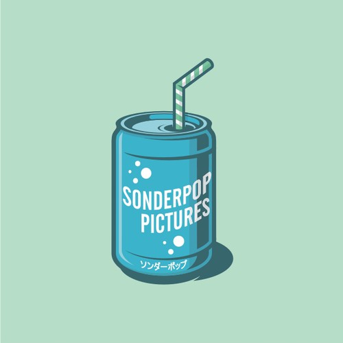 Create a japanese soda can inspired final logo based on existing concept for video production agency Design von CKD73